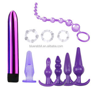 10 pièces ensembles de jouets <span class=keywords><strong>érotiques</strong></span> en gros Kit de prise anale Prostate stimuler les perles de fesses anneau de pénis bâton de Massage vaginal ensembles de jouets sexuels - Product Image 2