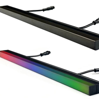 Barra de Luz Lineal Rígida Programable a Todo Color, 60 LED, 96 LED, UCS2904, UCS2903, RGB, RGBW, UCS512, DMX512, para Decoración de Escenarios