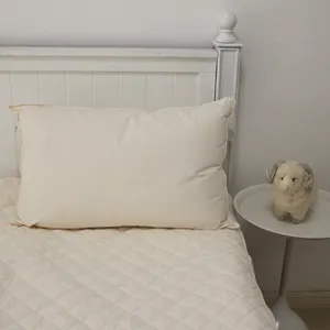 婴儿可水洗细羊毛填充防水床垫保护器臭虫床垫套