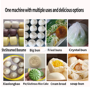 เครื่องทำซาลาเปาไส้นึ่งอัตโนมัติเต็มรูปแบบ เครื่องทำซาลาเปาสแตนเลสแบบม้วน เครื่องทำซาลาเปาแบบแมนนวล - Product Image 3