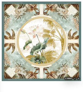 Pre-Sale White Lotus Themed American <b>Mahjong</b> Set Premium 4-Layer Acrylic Tiles 160pcs NMJL Standard - Product Image 4