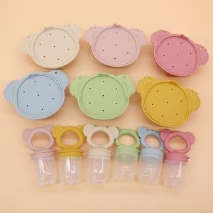 Bandeja de cubitos de hielo de silicona con forma de Koala recién nacido personalizada, juego de alimentador de chupete de alimentación de fruta fresca para bebé - Product Image 3