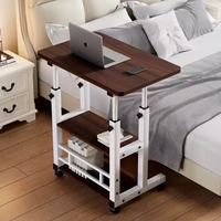 Table de chevet, table à hauteur réglable, table mobile, bureau portable pour ordinateur, table de canapé pour chambre à coucher, bureau d'étude