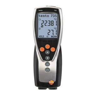 Testo 735 Multichannel Temperature Meter Handheld <b>Thermometer</b> With Data Storage Stainless Steel Germany Made - Product Image 1