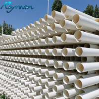 Diamètre des tuyaux de drainage des eaux usées en PVC de qualité supérieure: 90mm, 100mm, 160mm, 200mm, 350mm, 400mm, 630mm, 1500mm