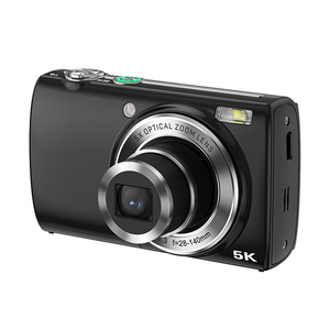 SONIDA - Cámara Digital Portátil de 5K y 64MP con Pantalla Táctil IPS de 2.8 Pulgadas, Zoom Óptico de <span class=keywords><strong>5X</strong></span>, Apuntar y Disparar - Product Image 1