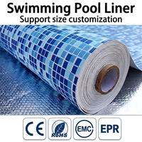 Mosaico de PVC al por mayor de fábrica para revestimiento de piscinas, película para piscinas, accesorios para piscinas, revestimiento para piscinas