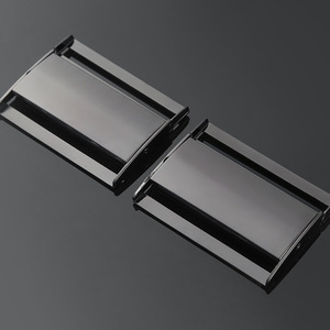 Hebilla Deslizante Jiuyuan de Aleación de Zinc Negra y Plateada para Bolsos, Hebilla Metálica Ajustable, Accesorio Duradero con Resorte 2022 - Product Image 1