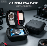 Boîte de rangement numérique de haute qualité organisateur électronique de voyage étui rigide étui de Protection EVA pour appareil photo