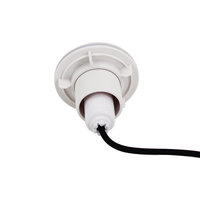 Équipement de piscine, éclairage LED étanche pour piscine, type encastré, lumière de piscine avec câble de 30 m