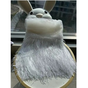 20 cm lentejuelas borla encaje 20 cm hoja fila colgante barba vestido <span class=keywords><strong>de</strong></span> baile latino accesorios decoración Chainette Trim adornos flecos - Product Image 2