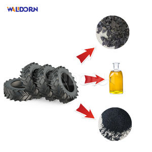 Machine de pyrolyse automatique de pneus usagés à haute efficacité avec panneau de commande tactile, moteur et boîte de vitesses - Product Image 2