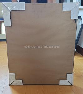 Wholesale 60x90cm Large Funky PS Framed Wall <strong>Mirror</strong> Modern Design Durable Handmade Bathroom Dressing <strong>Mirror</strong> <strong>Plastic</strong> Wall Mounted - Product Image 3