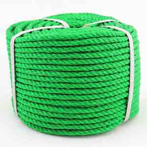 Cuerda en Espiral de Polipropileno Verde de 10 mm de Diámetro, 50/100 Metros de Longitud, para Supermercados, Suministro de Fábrica, Personalizable - Product Image 1