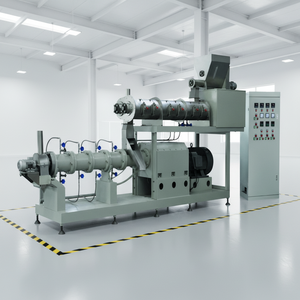 Nouvelle ligne <span class=keywords><strong>de</strong></span> production d'aliments flottants pour poissons en acier inoxydable <span class=keywords><strong>de</strong></span> Chine, <span class=keywords><strong>broyeur</strong></span>, machine à aliments pour truites et poissons-chats, usine <span class=keywords><strong>de</strong></span> fabrication - Product Image 1