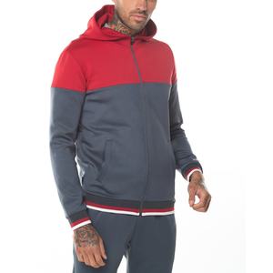 Venta al por mayor de algodón pesado de calidad superior OEM ropa deportiva personalizada para hombre chándal personalizado 2 piezas Slim Fit chándal/chándal para hombre liso chándal para hombre - Product Image 3