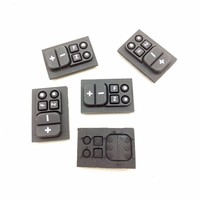 Tapis de remplacement en silicone pour clé télécommande à 3 boutons avec service de découpe pour Kia/Renault Laguna/PSA Peugeot Citroën/BMW