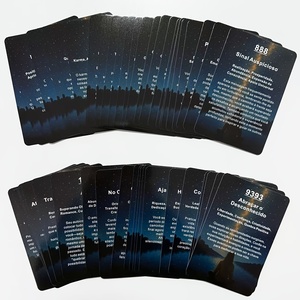 ไพ่พยากรณ์แบบพกพา เป็นมิตรกับสิ่งแวดล้อม ทนทาน ลายตัว<span class=keywords><strong>เลข</strong></span>โปรตุเกส จำนวน <span class=keywords><strong>48</strong></span> ใบ บรรจุกล่อง ขนาด 8x12 ซม. กระดาษ 350 กรัม สำหรับการพยากรณ์ทางจิตวิญญาณ ขายส่ง - Product Image 5