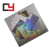 Pochettes de stratification thermique holographiques personnalisées avec UV pour carte d'identité de sécurité