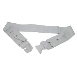 6.5cm White Belt for Muslim Hajj Accessory