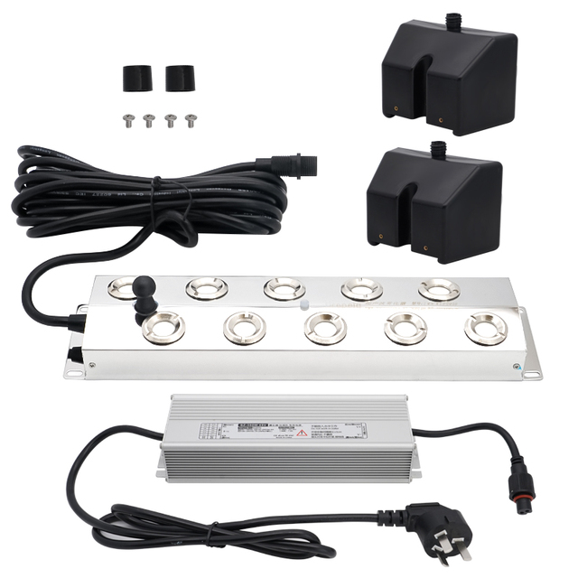 45V 10 Head Industrial Atomizer Air Humidifier Aquarium Landscape Ultrasonic Mist Maker Fogger
