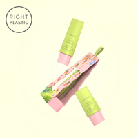 Tube en PE de luxe RiGHT PLASTIC TOA, nouveau design, 30/50 ml, pour crème solaire, crème pour les mains et le visage, emballage cosmétique