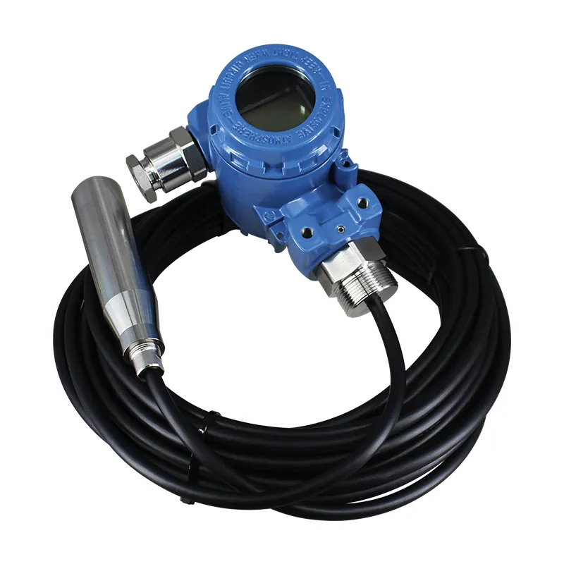 Tanque de água Display Digital Hidrostático 4-20ma Rs485 Nível Indicador Sensor Transmissor Para O Transmissor De Nível Líquido