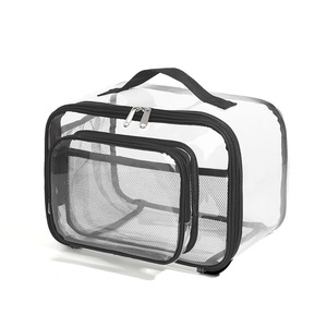 Borsa Termica <span class=keywords><strong>Trasparente</strong></span> per Pranzo al Lavoro per Agenti Correzionali - Borsa Porta Pranzo <span class=keywords><strong>in</strong></span> <span class=keywords><strong>Plastica</strong></span> <span class=keywords><strong>Trasparente</strong></span> per Stadio - Product Image 6
