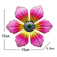 Ornements muraux en fer forgé de luxe, design artistique éclectique pour décoration intérieure/extérieure, idéal pour un cadeau de pendaison de crémaillère
