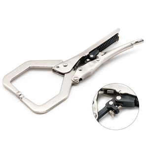 Klem kayu pengelasan cepat dilepaskan, penjepit wajah kayu otomatis dapat disesuaikan, Tang pengunci klem c - Product Image 1