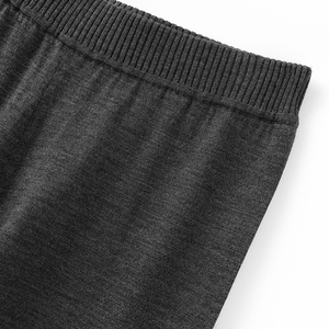 Leggings Termici da <span class=keywords><strong>Donna</strong></span> in 100% Lana a Vita Media, Morbidi e Caldi, Pantaloni Intimo Termico per Autunno e Inverno - Product Image 3
