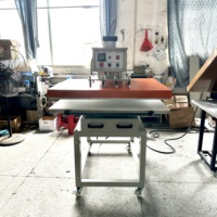 Top gewaardeerde 50*60 luchtgedreven warmteoverdrachtsmachine digitale kleding sublimatieprinter voor kleding