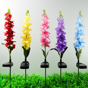 Luces solares para jardín, lámpara LED con forma de flor, impermeable, alimentada por energía solar, luz decorativa para patio, jardín. - Product Image 2