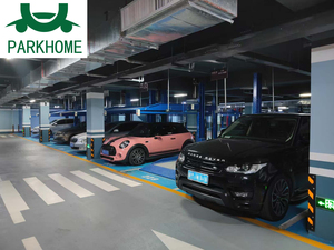 Elevador hidráulico de 2 postes de la mejor calidad, apilador de almacenamiento de dos columnas, operación de botón, elevador eficiente para uso en estacionamiento de automóviles - Product Image 4