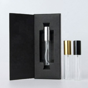 Empty Spray <b>Bottle</b> Cosmetic Vials 10ml Atomizer Refillable <b>Bottles</b> 5ml Clear Glass Perfume <b>Bottle</b> With <b>Box</b> - Product Image 3