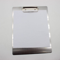 Pince de Menu pour tablette, acier inoxydable, métal, 9 pièces