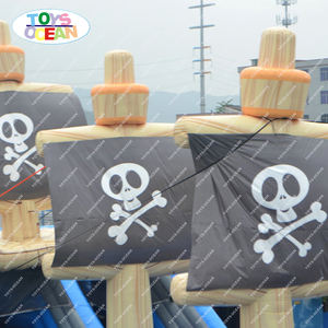 <span class=keywords><strong>Bateau</strong></span> de <span class=keywords><strong>pirate</strong></span> gonflable pour enfants, accessoire d'extérieur, nouvelle conception - Product Image 5