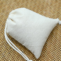 Petit sac en tissu de poche d'été anti-poussière réutilisable avec logo rétro personnalisable à la mode