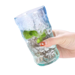 Verres à whisky givrés à motif <span class=keywords><strong>glacier</strong></span> créatif, style nordique simple, verrerie de bar de luxe, coffrets cadeaux - Product Image 1
