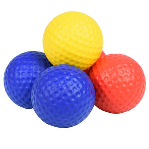 Pelota de Golf de Práctica OEM de 42 mm, Colorida, con Núcleo de Espuma de PU y Esponja Suave, Peso de 9 g, Logotipo Personalizable para Campo de Práctica - Product Image 3