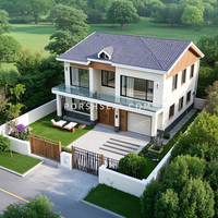 Villas de Luxe Préfabriquées, Micro-Maisons Personnalisées, Maisons Portables Internationales, Villas à Structure en Acier Lourd Sur Mesure