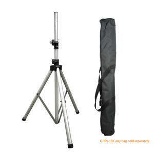 K-306-1 Adjustable Heavy Duty Anodized Anti-Corrosion Tripod <b>Speaker</b> <b>Stand</b> with 50kg Capacity and 106-183cm Height Adjustment - Product Image 6