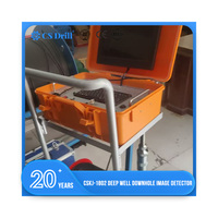 CSDRILL CSKJ-1802 Détecteur d'images pour puits profonds avec contrôle manuel de la vitesse de levage du câble et système multilingue