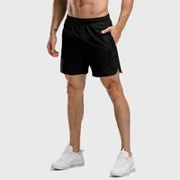 Pantalones cortos de nailon para hombre, ropa deportiva, con cordón de secado rápido, cintura elástica, estampado, 2020