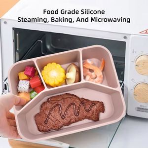 Bpa Free Custom Food Snack Storage Girls Silicone <b>Lunch</b> <b>Box</b> Bento <b>Lunch</b> <b>Box</b> for Kids - Product Image 3