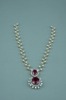 Collares de Diamantes Ovalados Cultivados en Laboratorio para Mujer, Plata de Ley Chapada en Oro, Certificación IGI, Diseño Moderno con Diamantes Swaroop