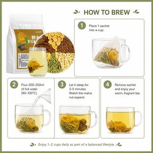Té OEM de Fructus Schisandrae, Crisantemo y Luo Han Guo - Preparación Avanzada para el Cuidado de la Garganta y la Desintoxicación del Hígado - Té Natural para el Bienestar - Product Image 5