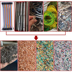 Offre Spéciale électronique ferraille fil séparateur granulateur déchiqueteuse cuivre Machine câble et plastique recycler Machine - Product Image 3