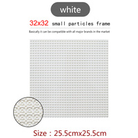 Placas Base Clásicas Baratas de Doble Cara de 32*32 Puntos (10*10 Pulgadas), Placas Base de Ladrillos Pequeños, Juguete 100% Compatible con Bloques de Construcción Clásicos