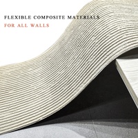 Placage flexible panneau de pierre artificielle luxe extérieur et intérieur décoratif mur pierre ne tombera pas d'ici 50 ans
